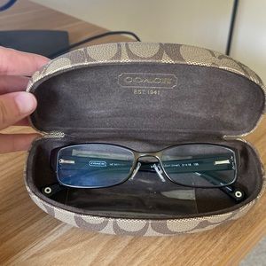 Prescription glasses with case